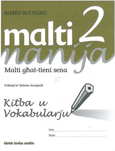 Picture of MALTI MANIJA 2 KITBA U VOKABULARJU